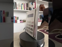 Düşük güçlü paslanmaz çelik 304 ekranlı metal klavye ile